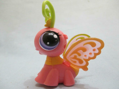 Littlest Pet Shop Pink Walkable Butterfly 2164 Authentic LPS BATTERIES NOT INCLUDED Mar04ni
