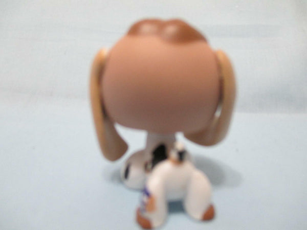 Littlest Pet Shop LPS 2207 Tan White Beige Brown Beagle Puppy Authentic LPS Dec19ni