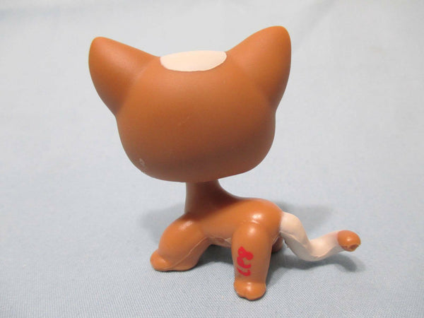 LIKE NEW LITTLEST PET SHOP 1170 CARAMEL LIGHTNING KITTY CAT LPS Authentic DEC08J