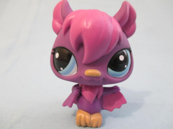 LIKE NEW Littlest Pet Shop Bat 1926 Mulberry Purple Vampire Bat Authentic Lps FEB08J